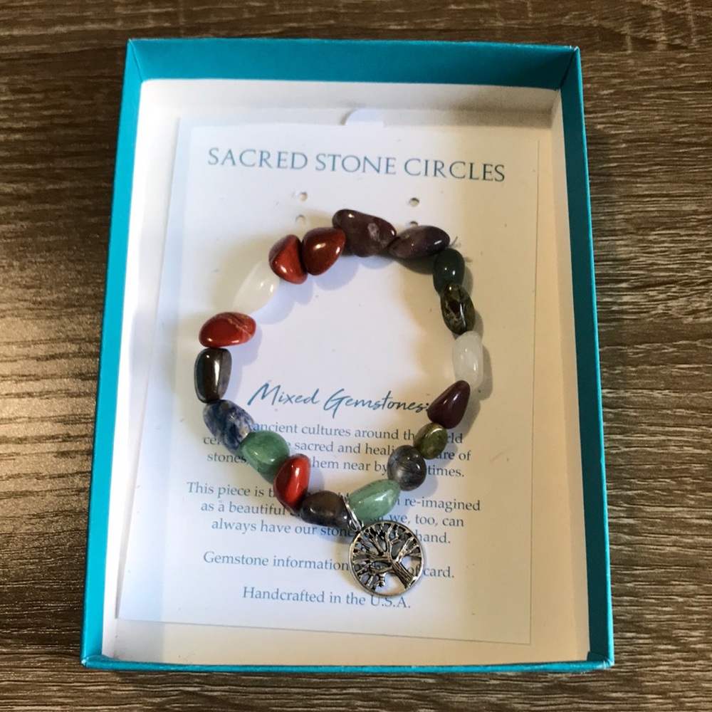 Stone Tree of Life Bracelet